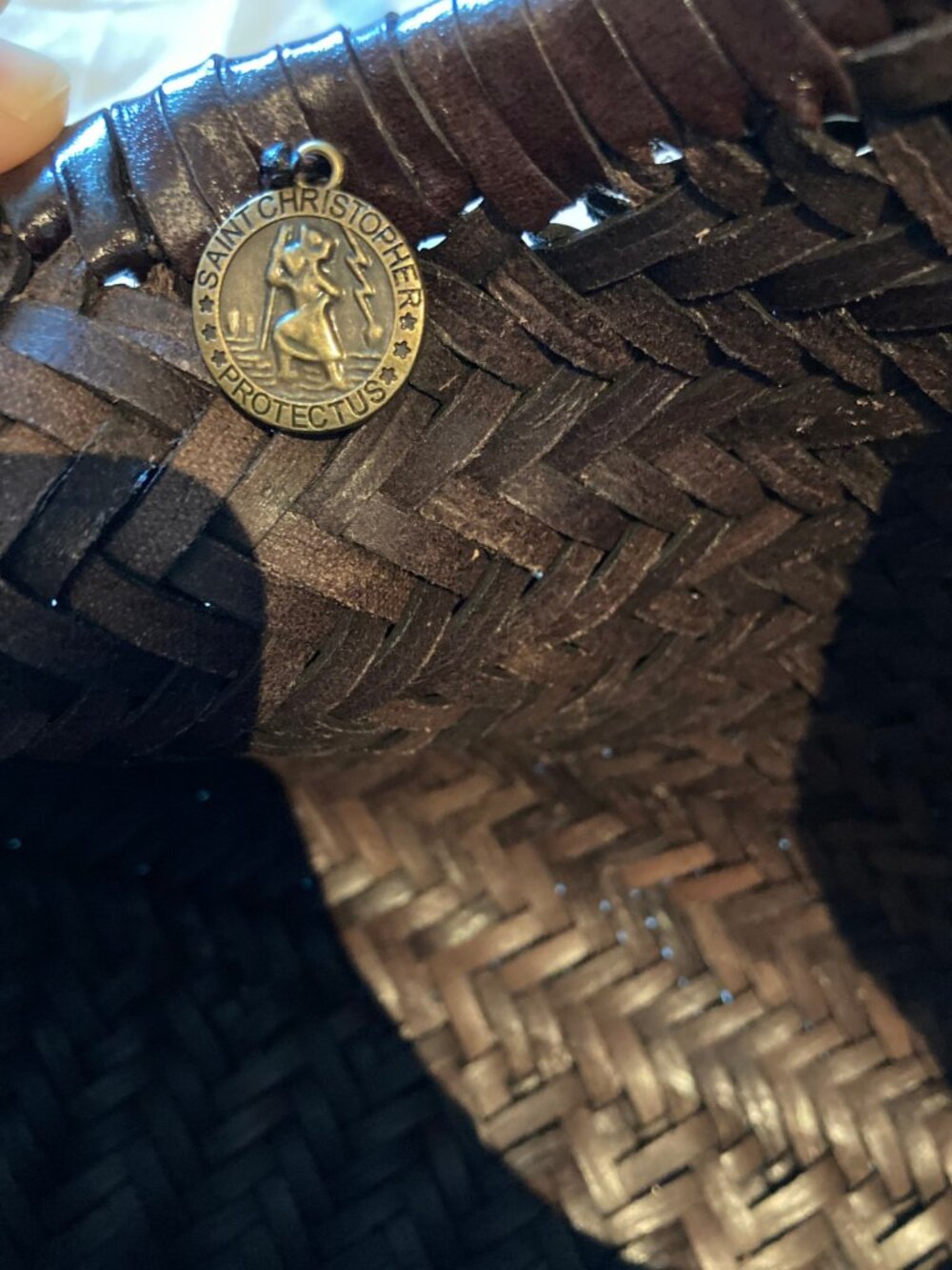 DRAGON DIFFUSION Nantucket basket Dark Brown - Picture 6 of 13